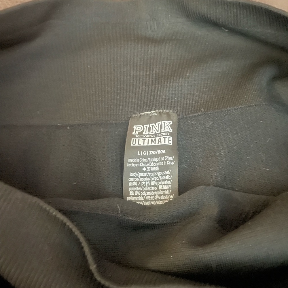 PINK Victoria's Secret Ultimate Black Leggings